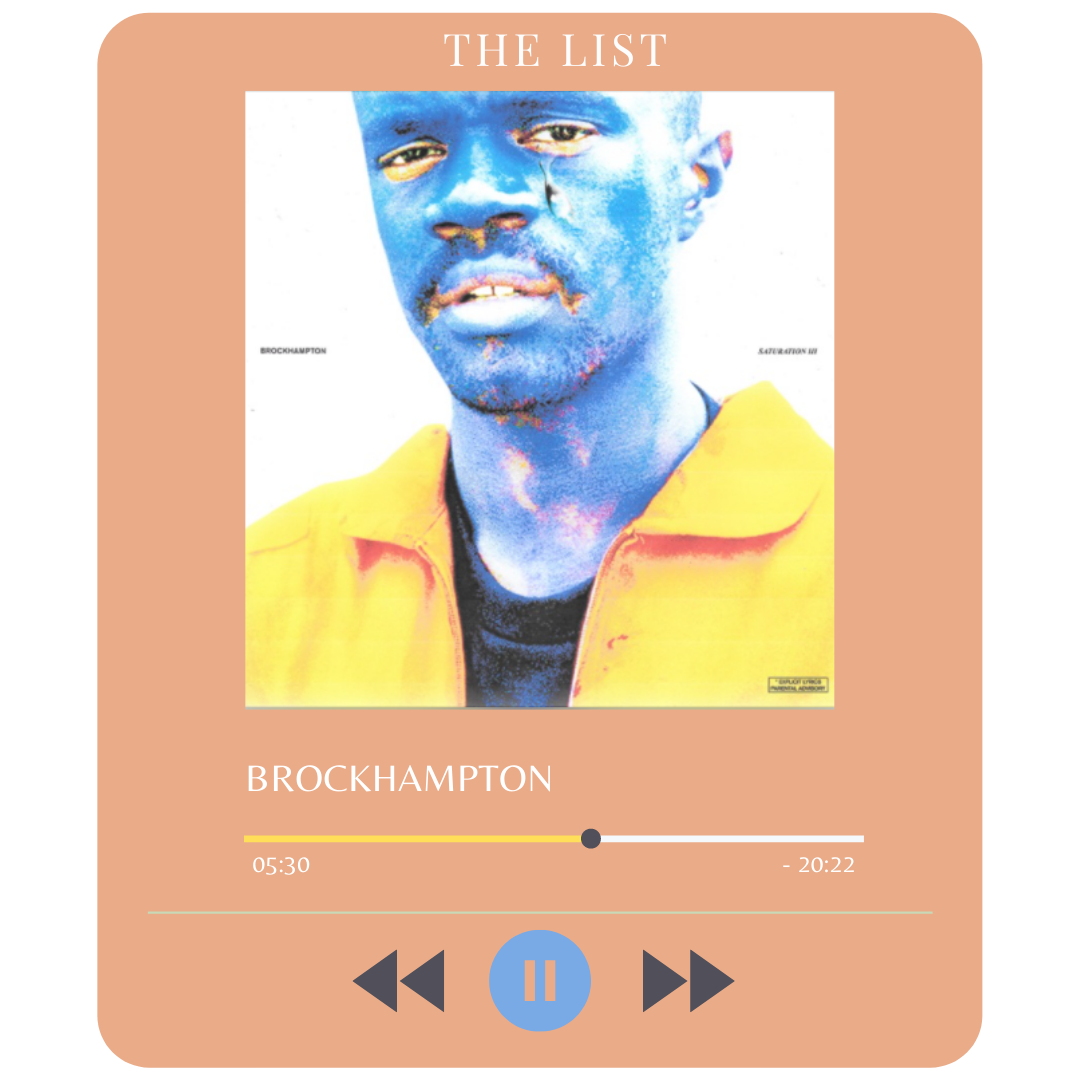the list "BROCKHAMPTON"